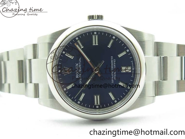 0101 UrbanChic Oyster Perpetual 36mm 126000 BP Best Edition Dark Blue Dial on SS Bracelet 2651